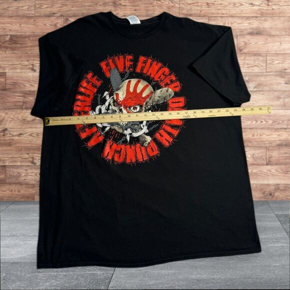 MENS FIVE FINGER DEATH PUNCH AFTERLIFE CONCERT TSHIRT 2XL - Picture 4 of 5